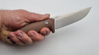 Odin JARS N690 Stahl Stonewashed Brushed Outdoor Jagd Messer G10 60 HRC