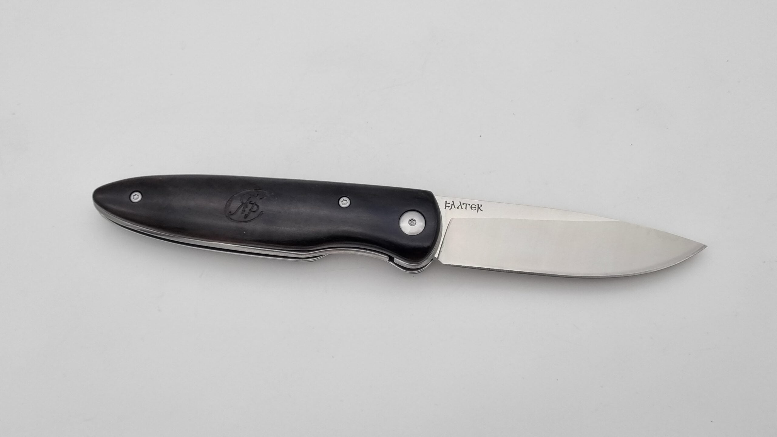 B-Ware Falter JARS Klappmesser Zweihandmesser Ebenholz