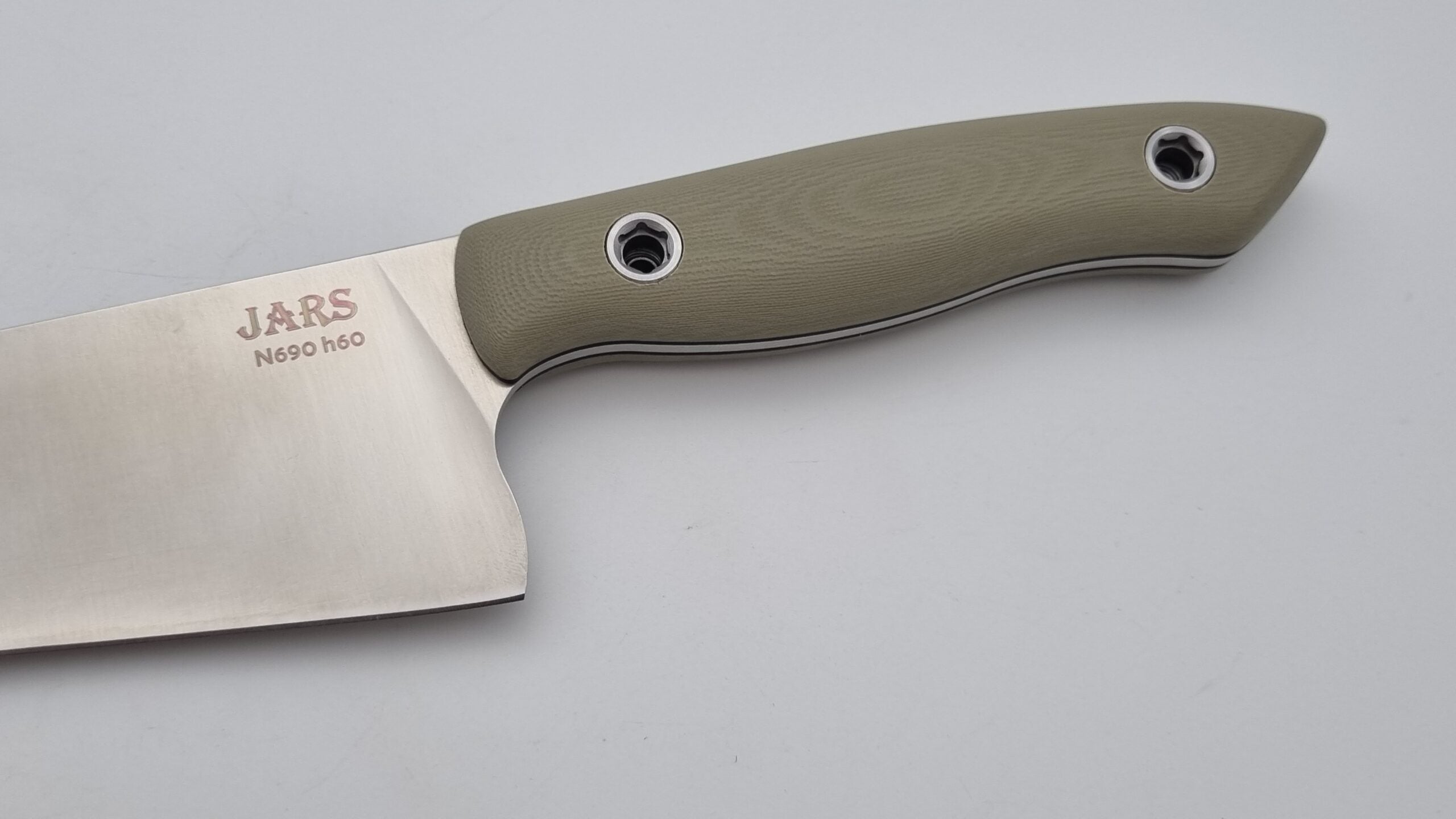 Speisenkaiser JARS Kochmesser Outdoor Küchenmesser G10 Grau