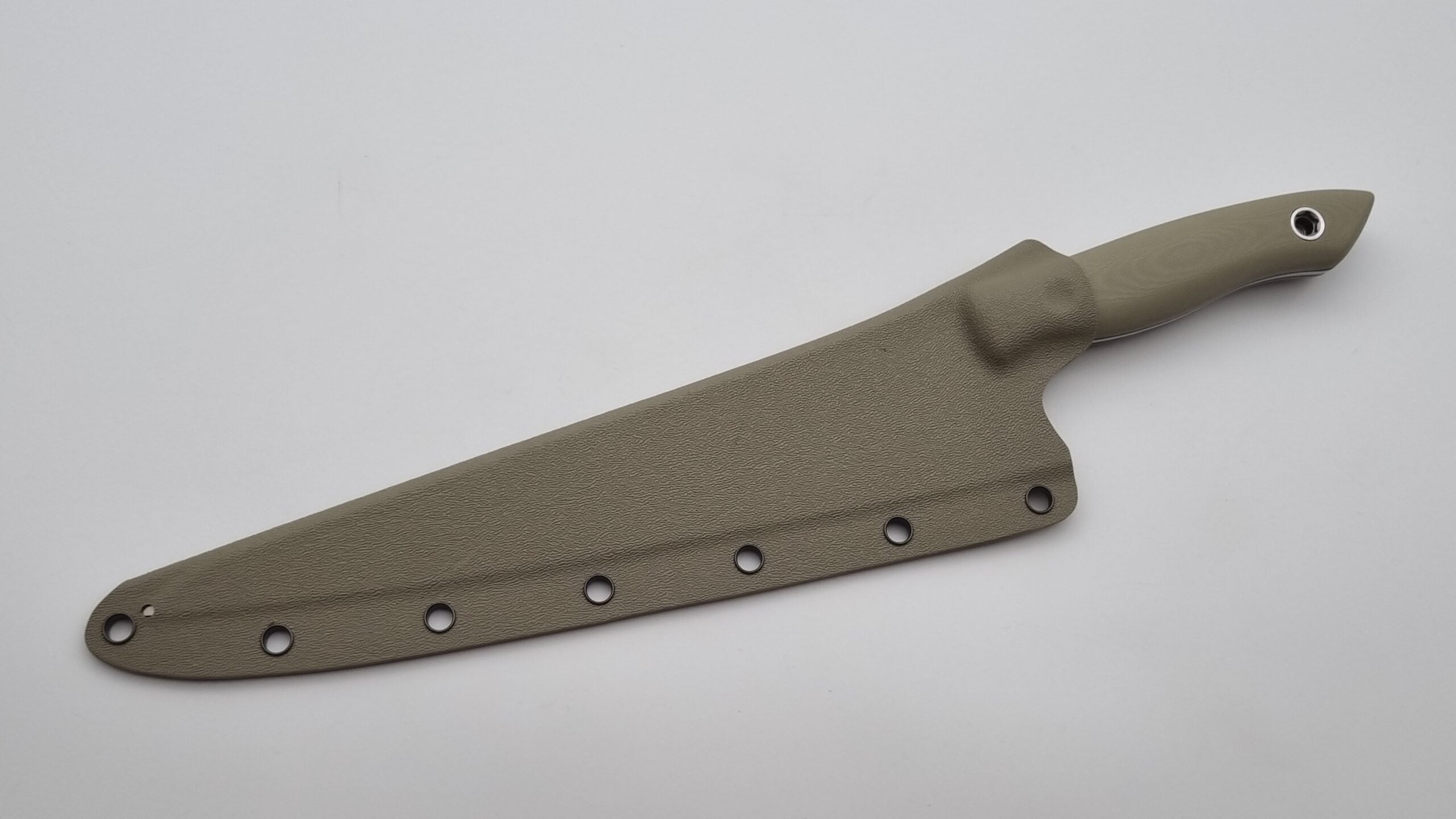 Speisenkaiser JARS Kochmesser Outdoor Küchenmesser Stahl N690 60HRC G10 Grau