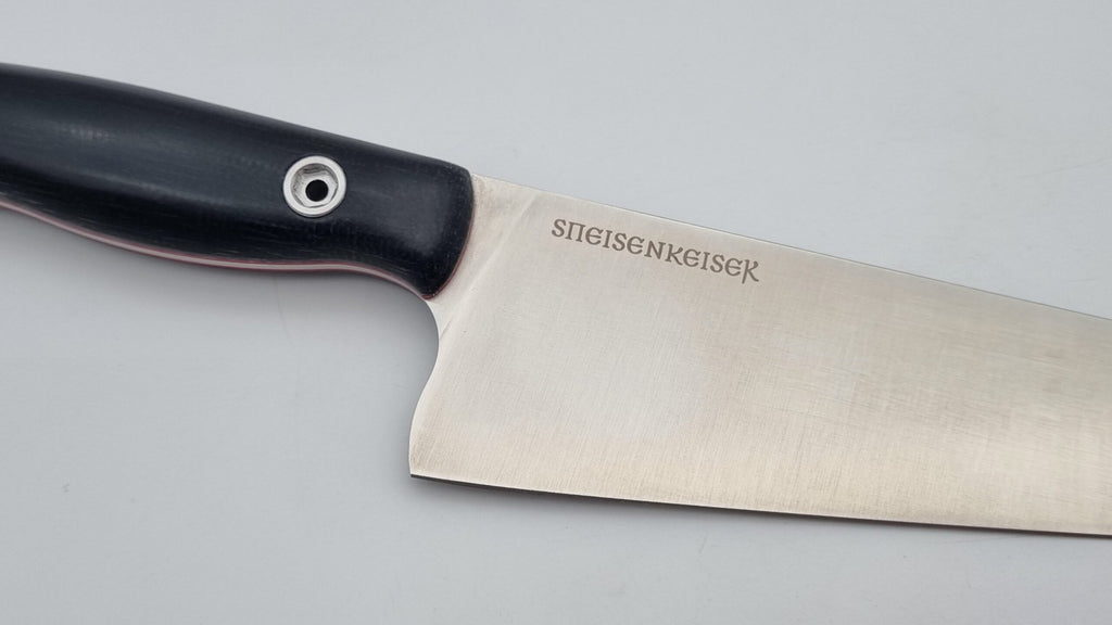 Speisenkaiser JARS Kochmesser Outdoor Küchenmesser Micarta Schwarz