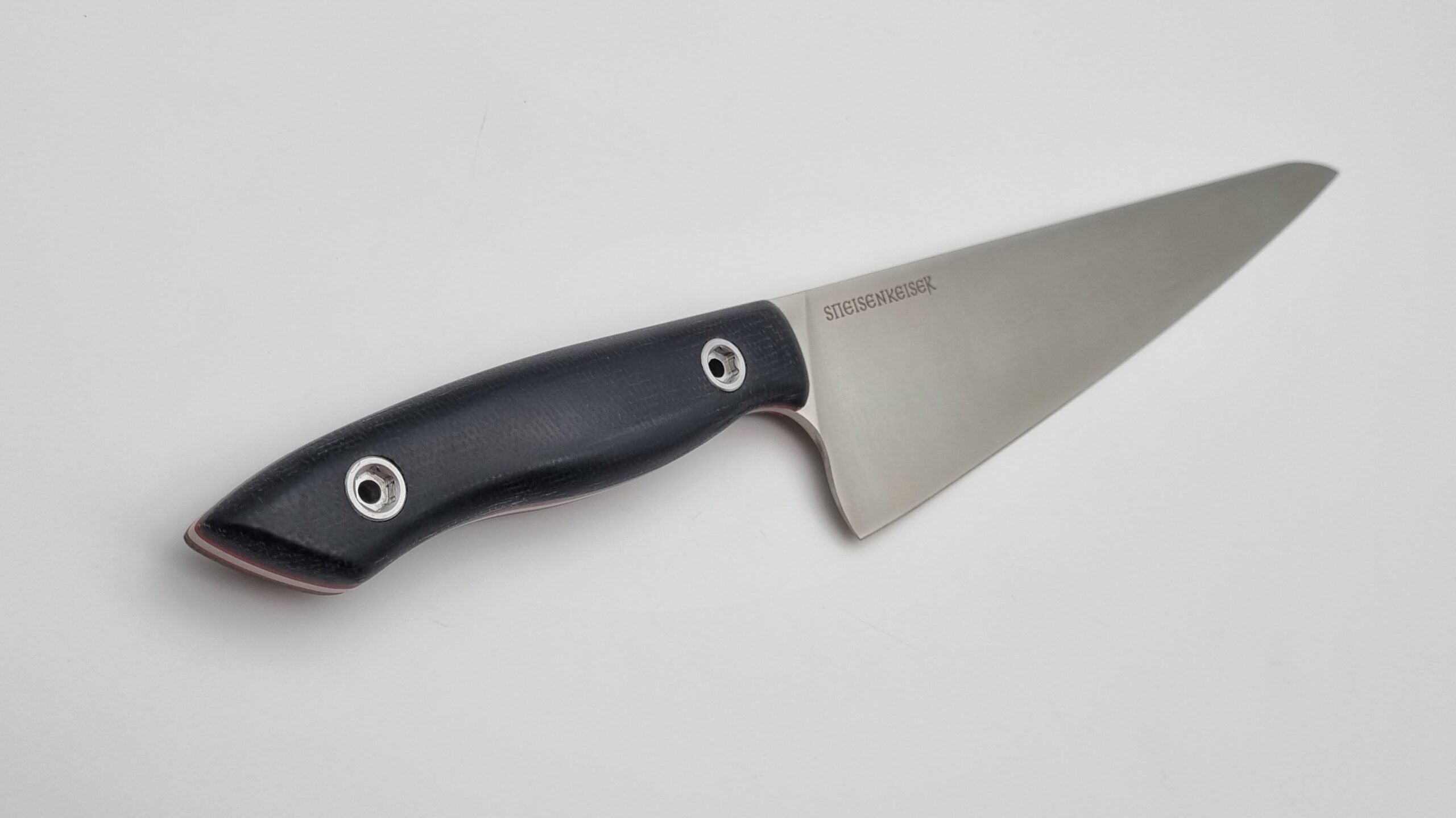 Speisenkaiser JARS Kochmesser Outdoor Küchenmesser Stahl N690 60HRC Micarta Schwarz