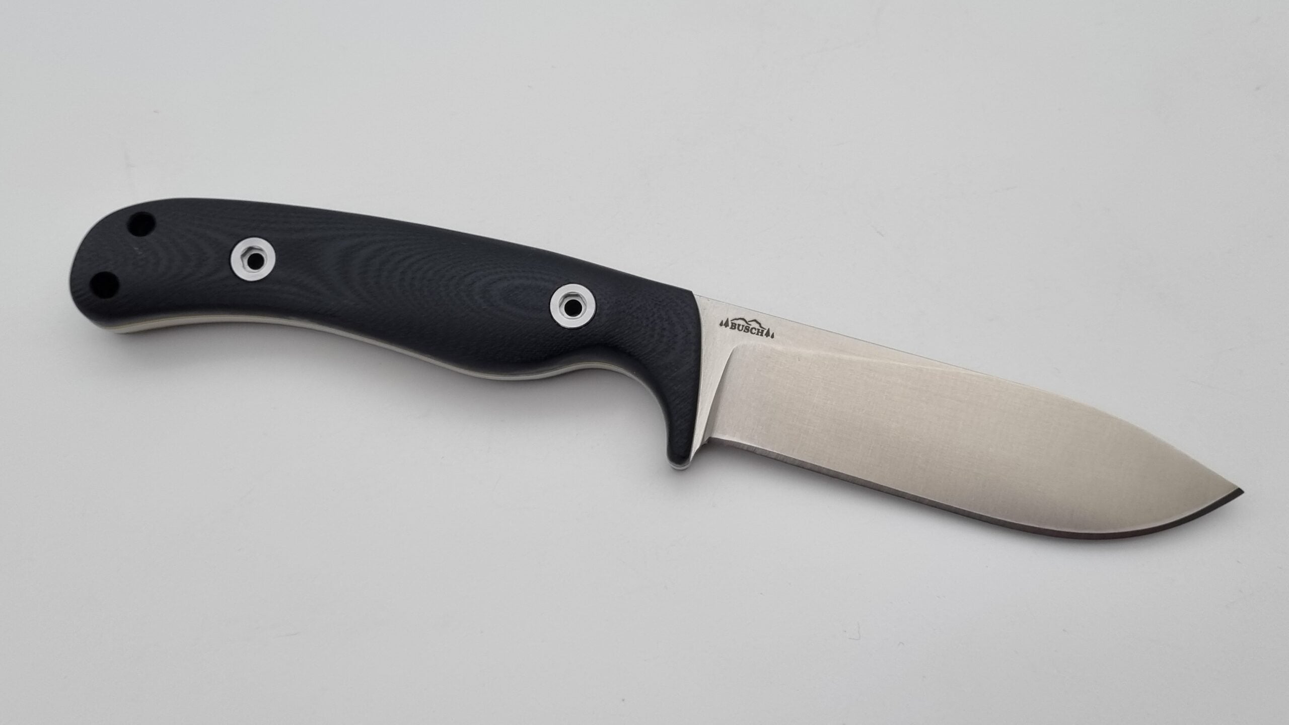 Echis JARS Messer von Jackknife Brushed Outdoor Jagd Messer G10 Black Leder