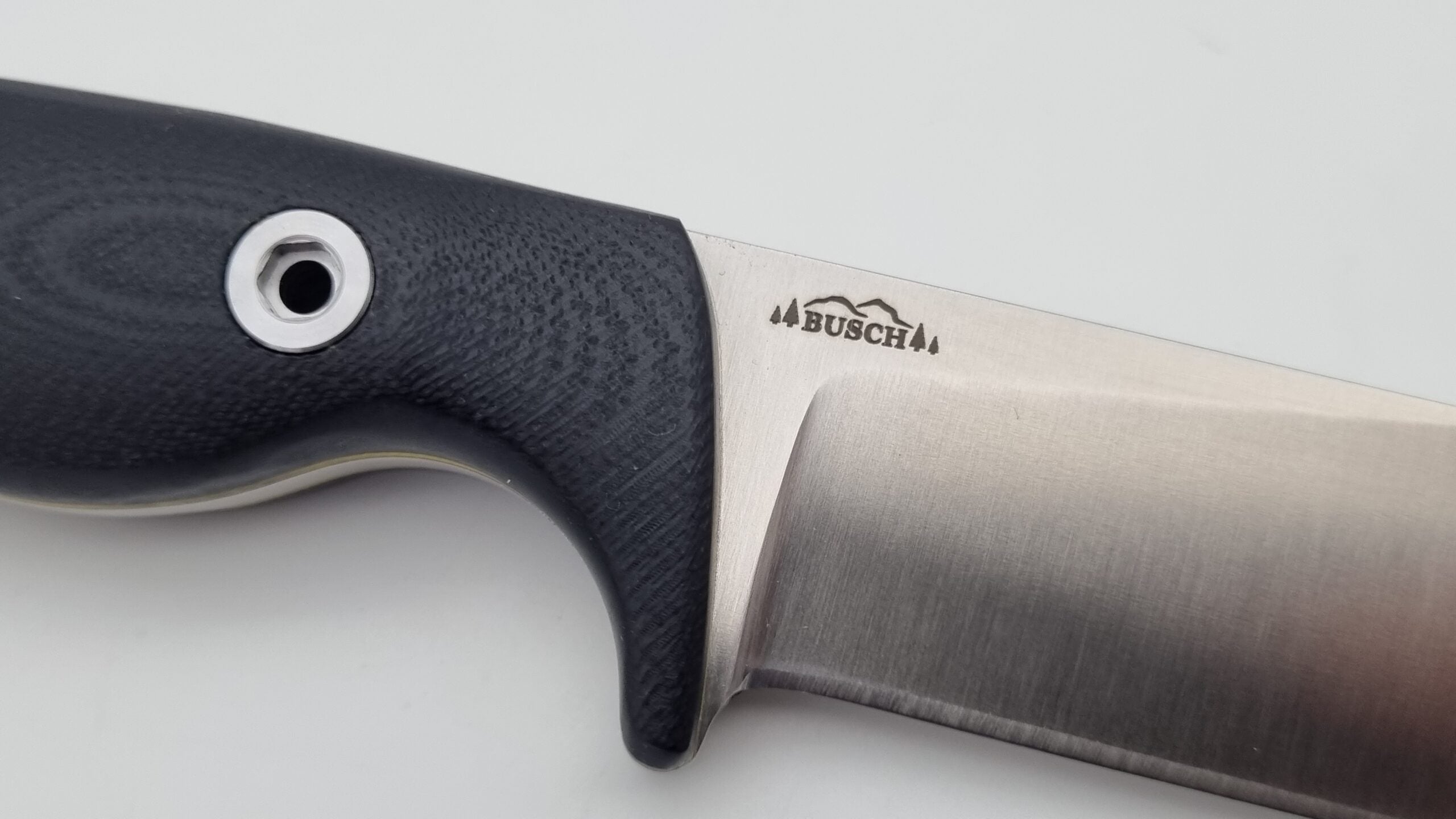 Echis JARS Messer von Jackknife Brushed Outdoor Jagd Messer G10 Black Leder
