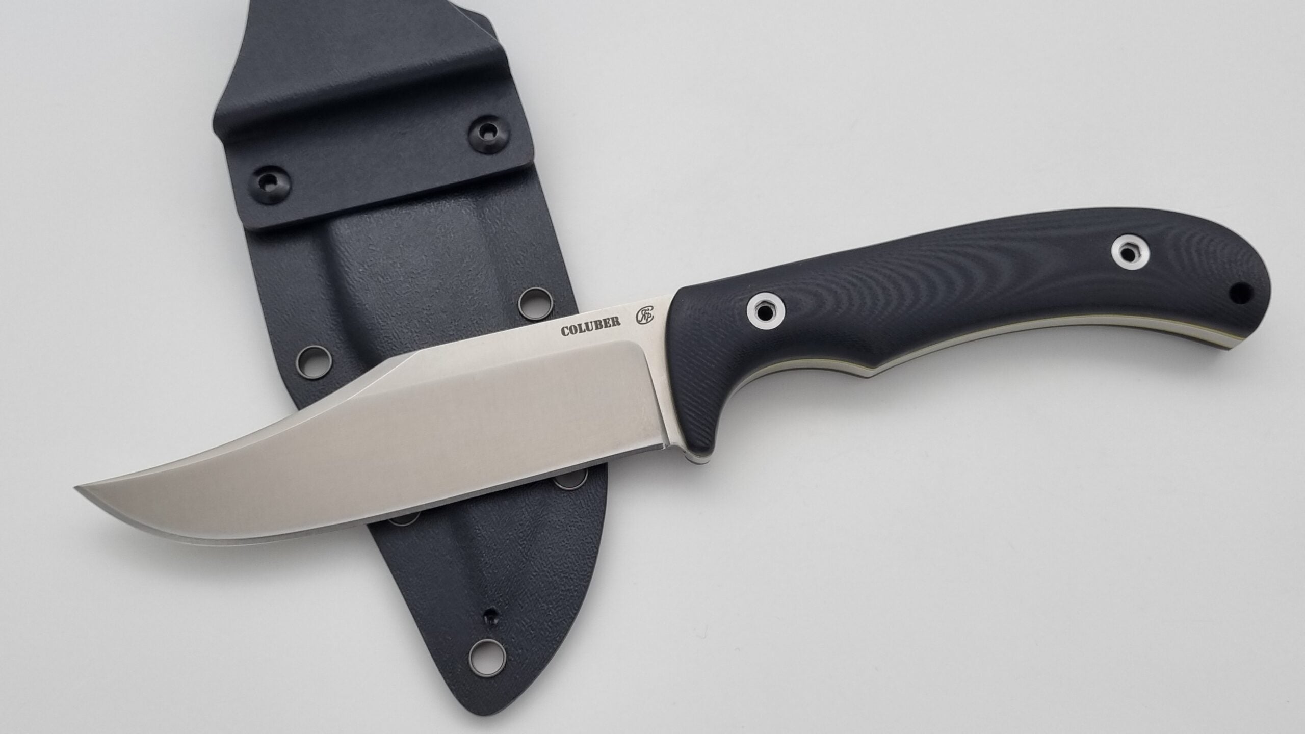 B-Ware Coluber JARS 2.0 Messer von Jackknife N690 Stahl 60 HRC Brushed Outdoor Jagd Messer Black G10