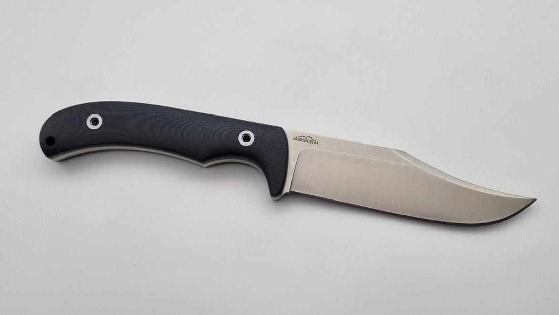 B-Ware Coluber JARS 2.0 Messer von Jackknife N690 Stahl 60 HRC Brushed Outdoor Jagd Messer Black G10