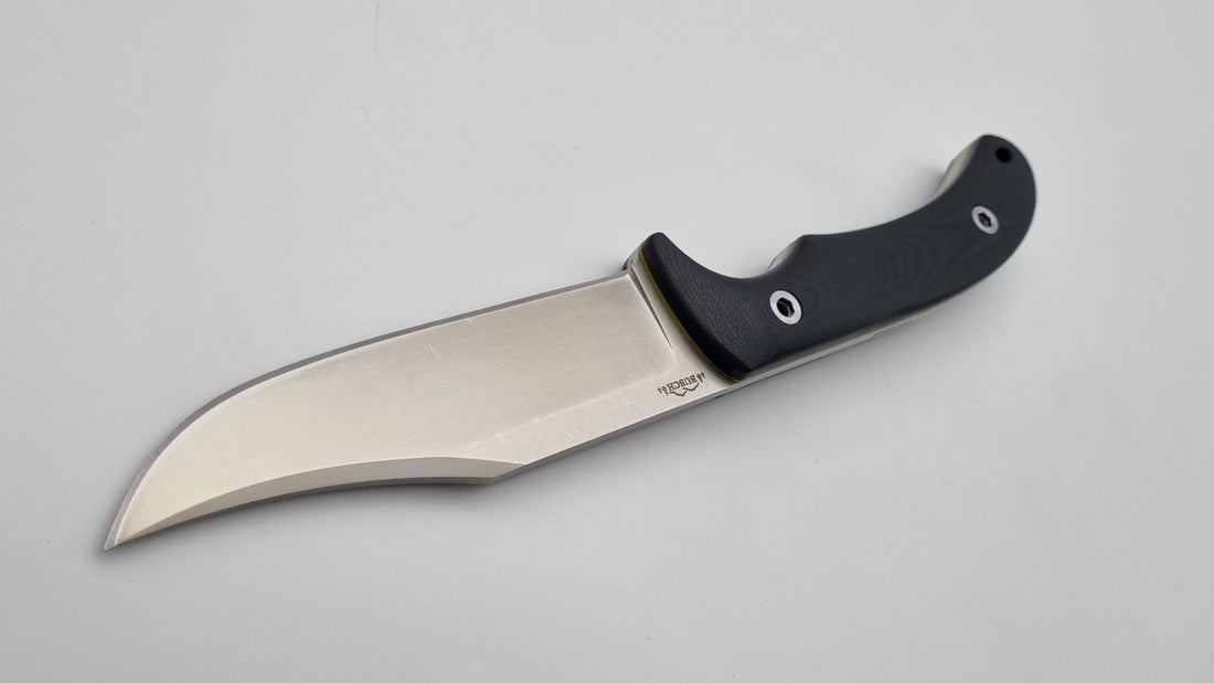 B-Ware Coluber JARS 2.0 Messer von Jackknife N690 Stahl 60 HRC Brushed Outdoor Jagd Messer Black G10