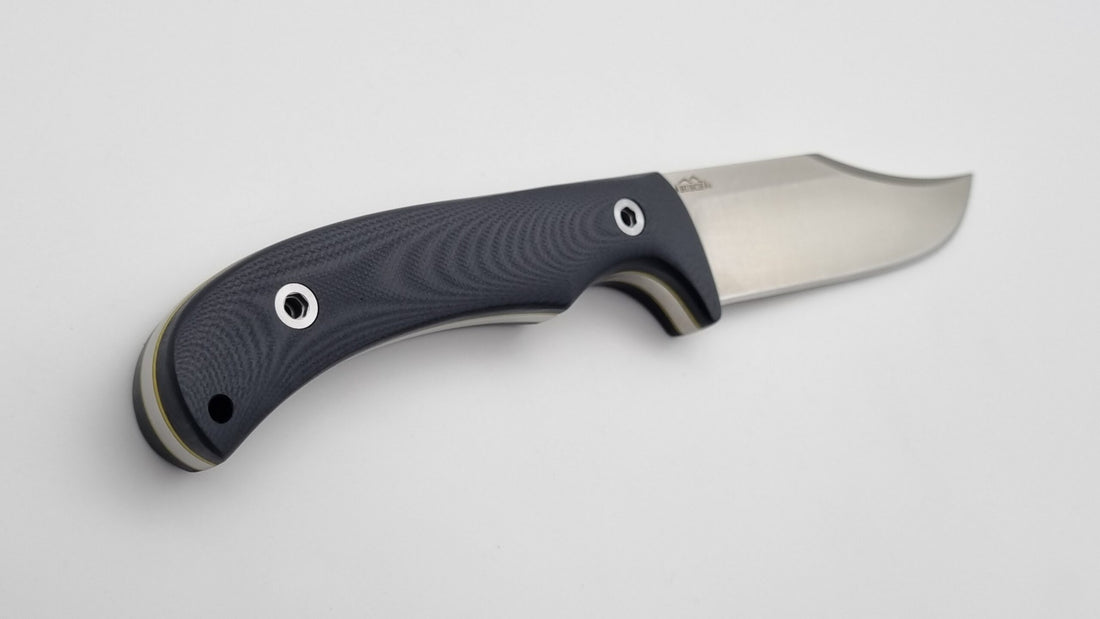 B-Ware Coluber JARS 2.0 Messer von Jackknife N690 Stahl 60 HRC Brushed Outdoor Jagd Messer Black G10