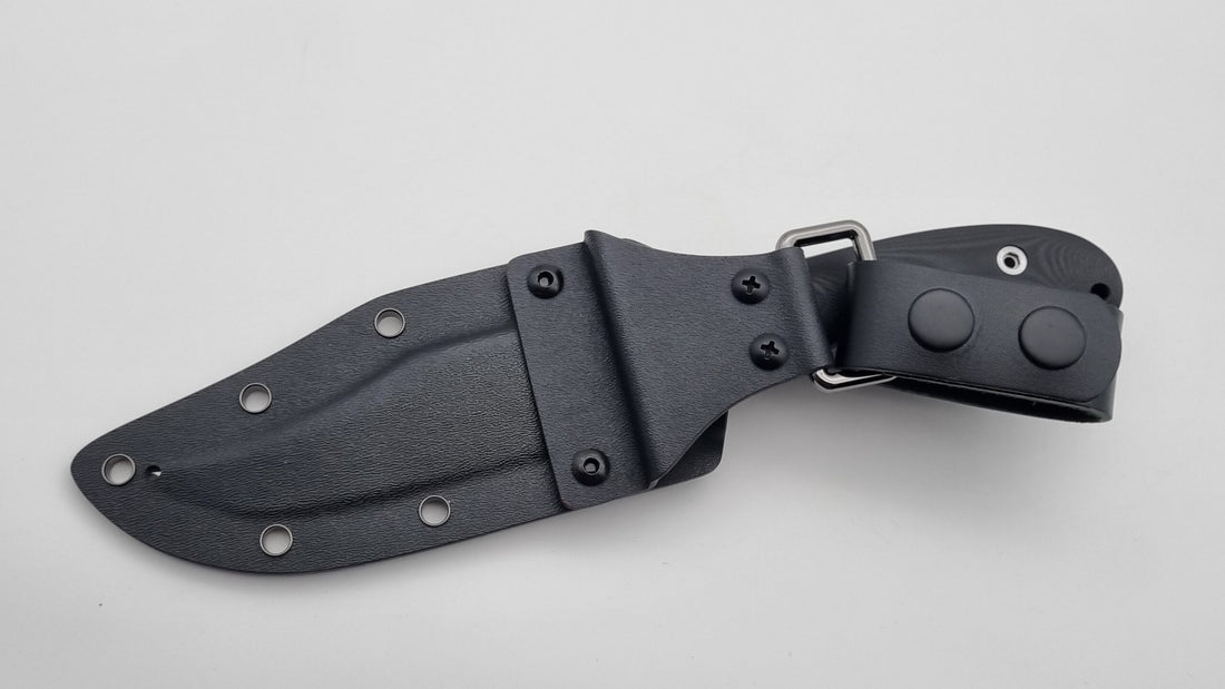 B-Ware Coluber JARS 2.0 Messer von Jackknife N690 Stahl 60 HRC Brushed Outdoor Jagd Messer Black G10