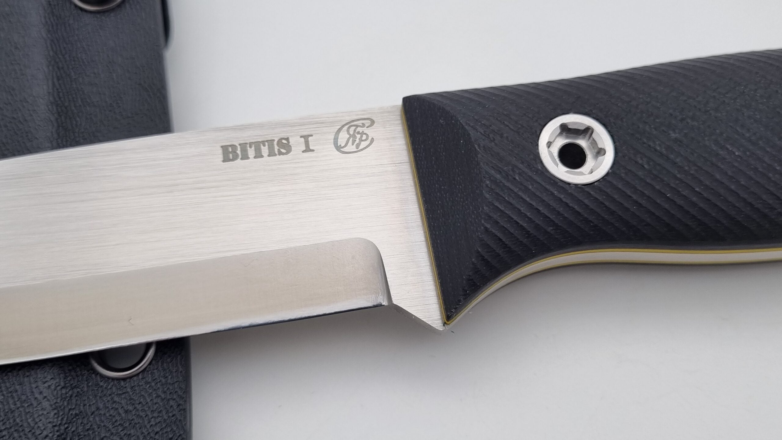 Bitis "Aggressiv" JARS von Jackknife Survival Bushcraft Outdoor Jagd Messer G10 N690 Stahl 59 HRC Lederscheide