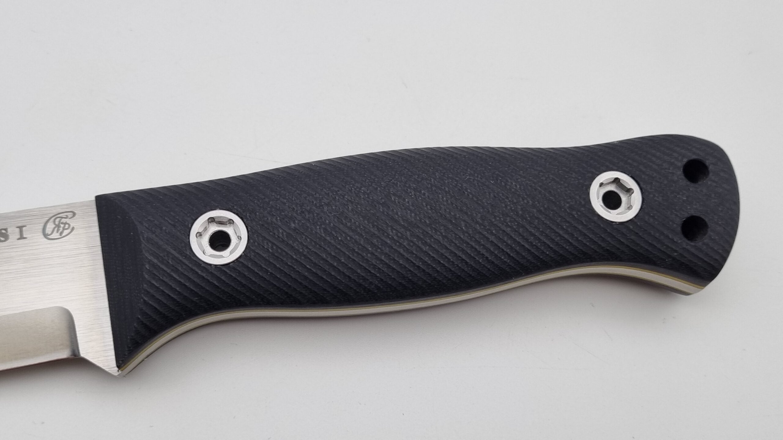 Bitis "Aggressiv" JARS von Jackknife Survival Bushcraft Outdoor Jagd Messer G10 N690 Stahl 59 HRC Lederscheide