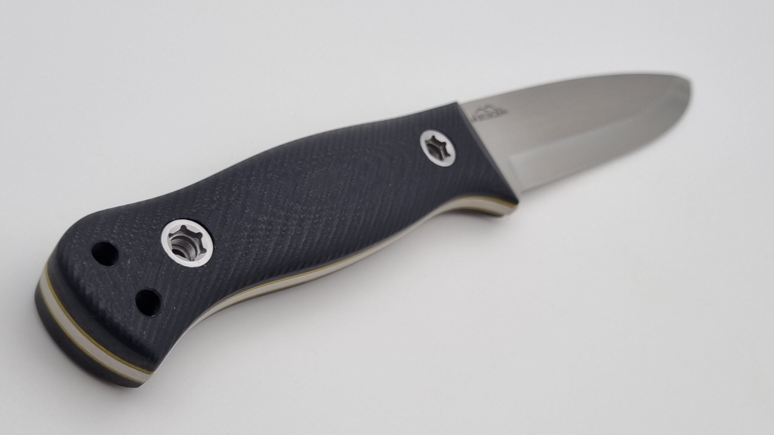 Bitis "Aggressiv" JARS von Jackknife Survival Bushcraft Outdoor Jagd Messer G10 Lederscheide