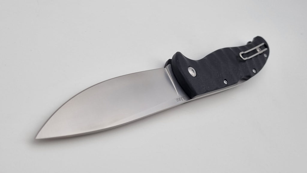 Falke JARS Klappmesser Bushcraft Outdoor Jagd Messer Schwarz G10