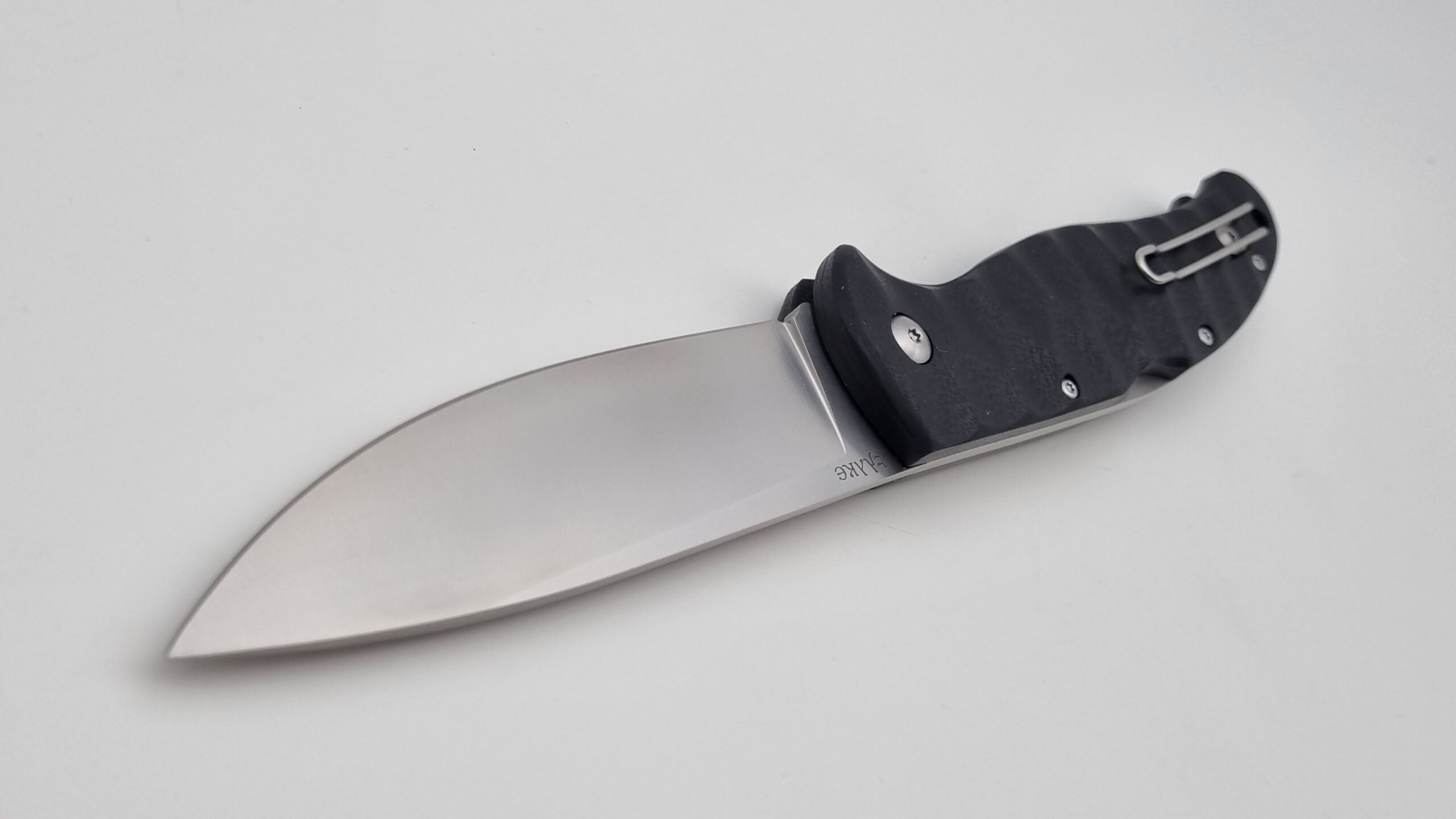 Falke JARS Klappmesser Bushcraft Outdoor Jagd Messer Schwarz G10