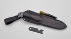 Irbis JARS Messer von Reini Rossmann Outdoor Jagd Bushcraft Messer Lederdscheide