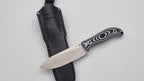 Irbis JARS Messer von Reini Rossmann Outdoor Jagd Bushcraft Messer Lederdscheide