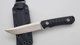 B-Ware Jäger JARS Messer Outdoor Jagd Bushcraft Messer Black Kydex
