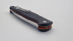 Sprinz JARS Klappmesser zwei Hand EDC Schwarz G10