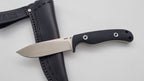 Echis JARS Messer von Jackknife Brushed Outdoor Jagd Messer G10 Black Leder