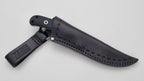 Echis JARS Messer von Jackknife Brushed Outdoor Jagd Messer G10 Black Leder