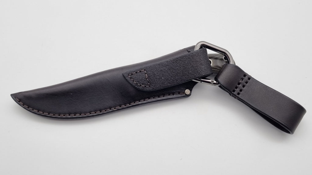 Echis JARS Serien Custom Knife Titan Pins Micarta Jagd Outdoor Messer  N690 60 HRC Brushed