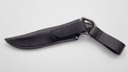 Echis JARS Serien Custom Knife Titan Pins Micarta Jagd Outdoor Messer  N690 60 HRC Brushed Stein