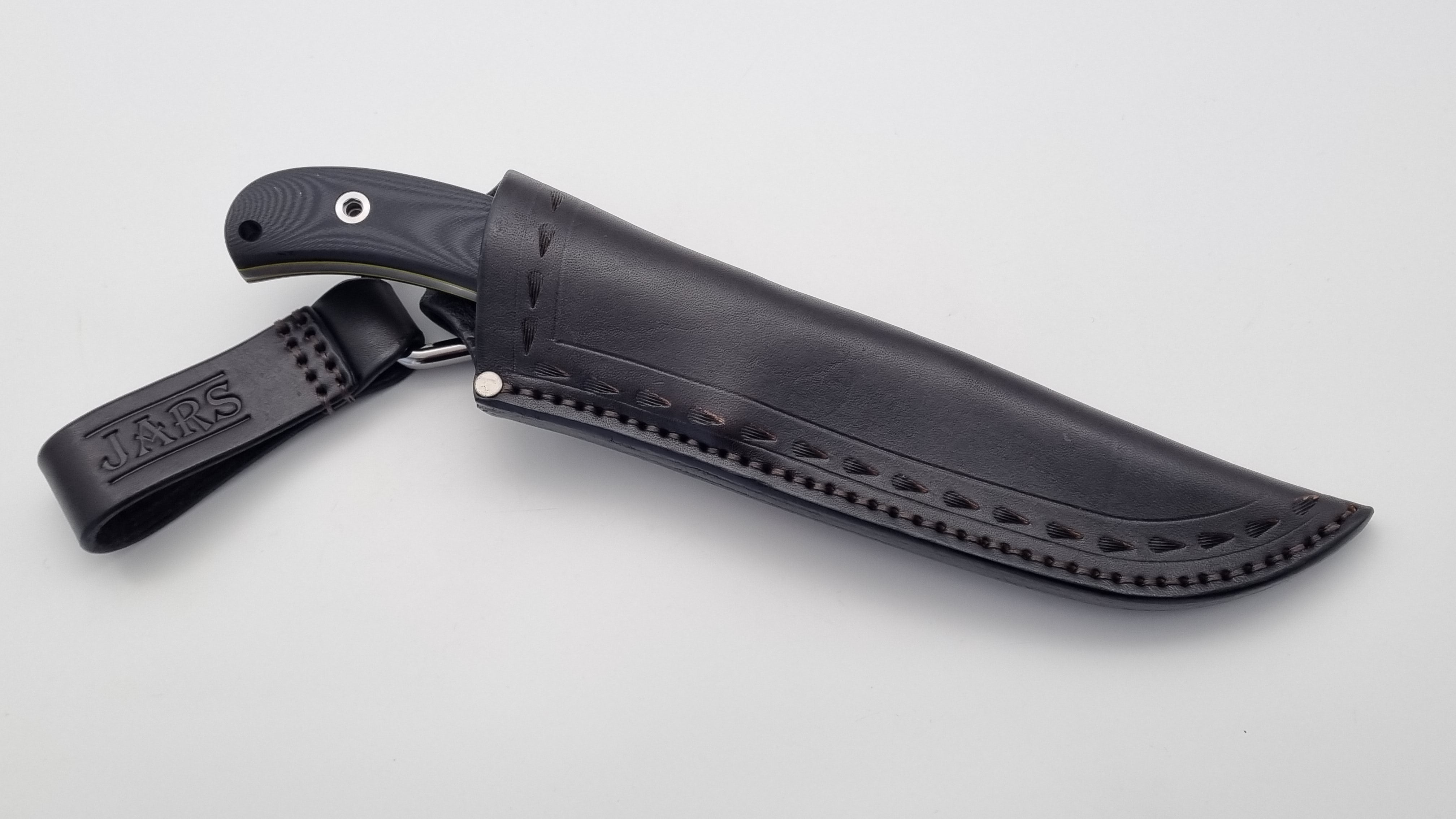 M-Klassik JARS Messer Lederscheide für Irbis Norka Luchs Jäger Coluber Adler Keiler Forelle Bitis