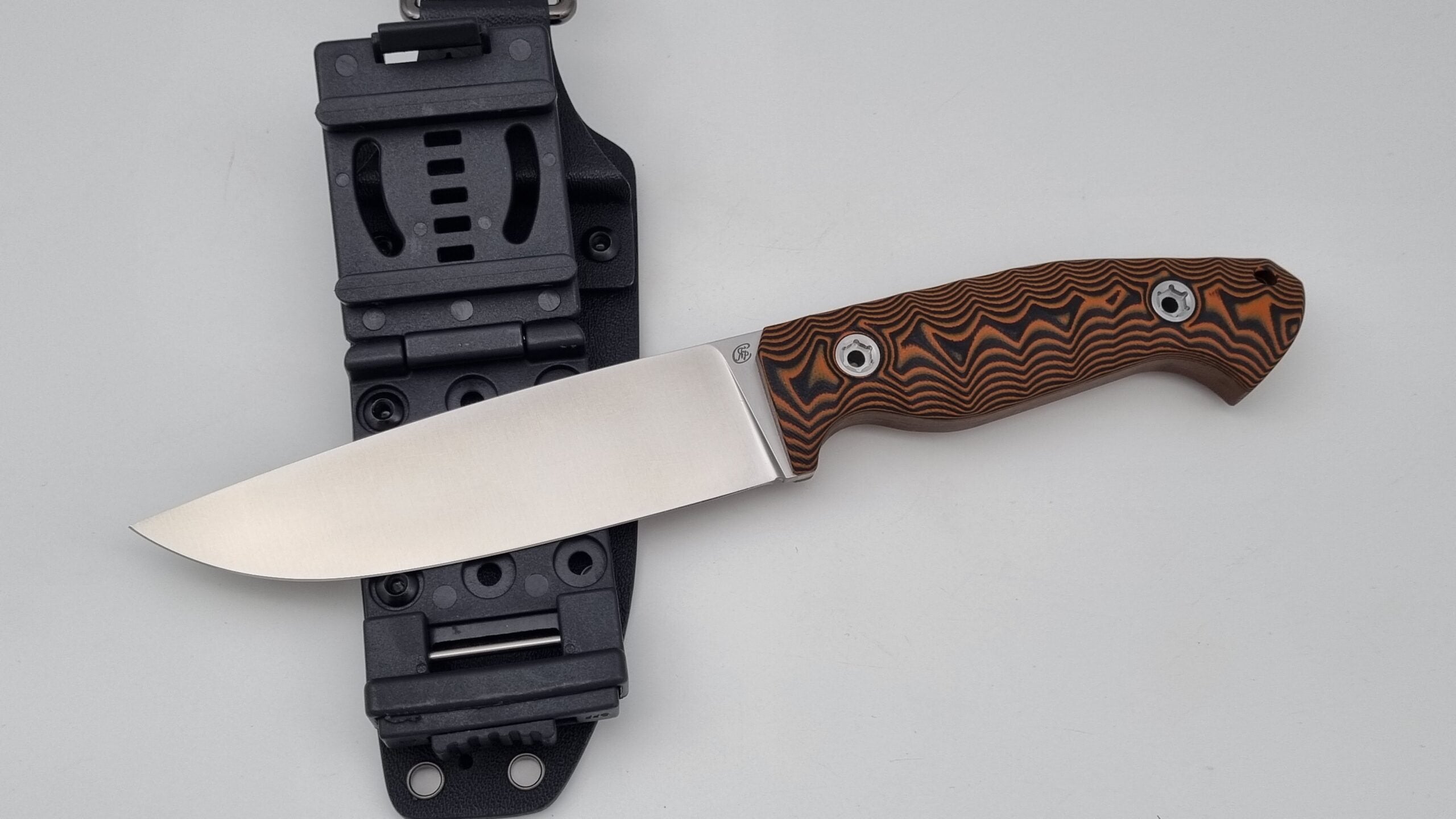 Berserker JARS Jagd Outdoor Messer Orange/Black G10 Kydex