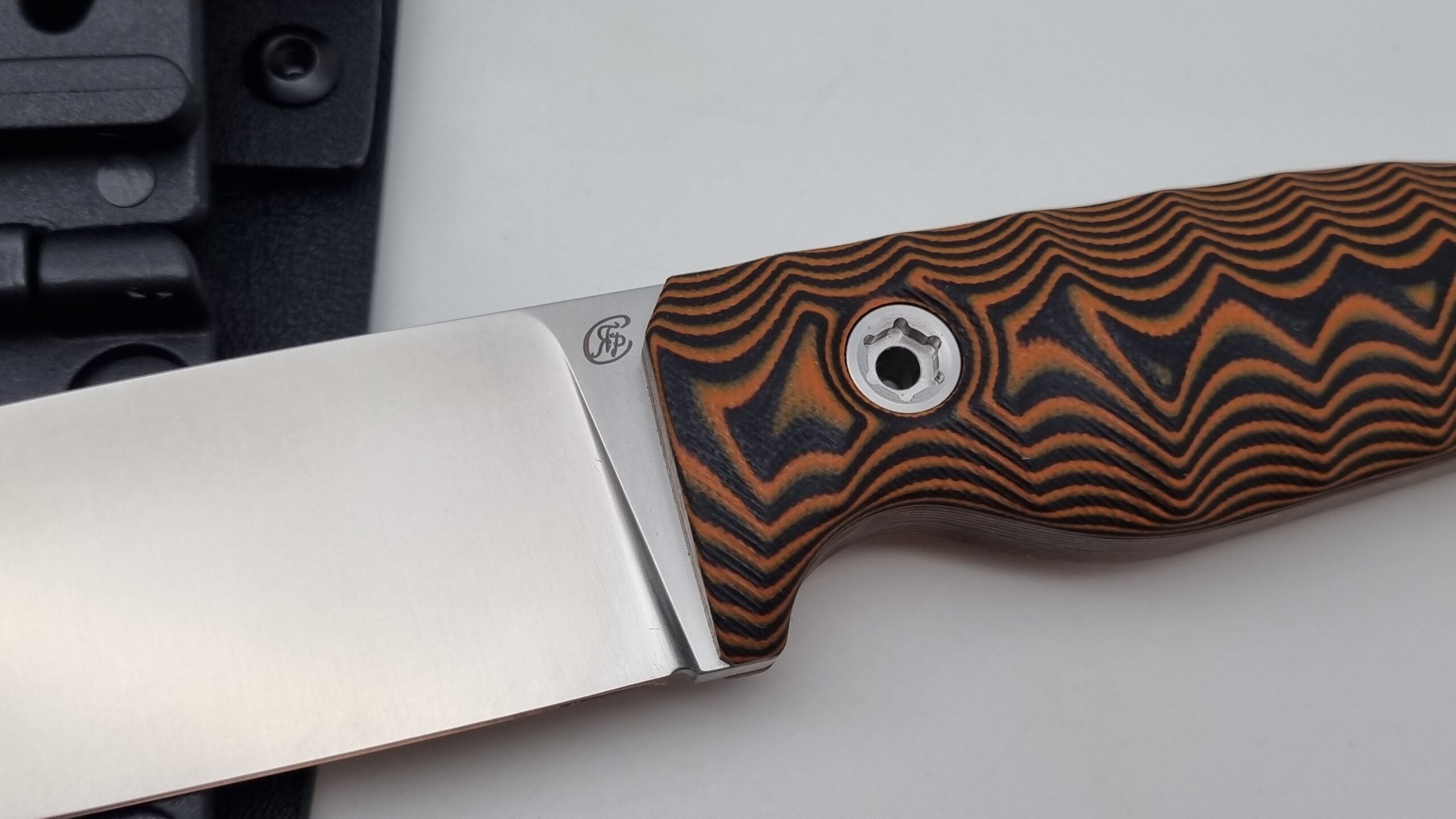 Berserker JARS Jagd Outdoor Messer Orange/Black G10 Kydex