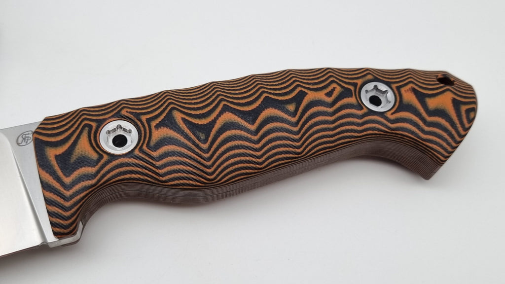 Berserker JARS Jagd Outdoor Messer Orange/Black G10 Kydex