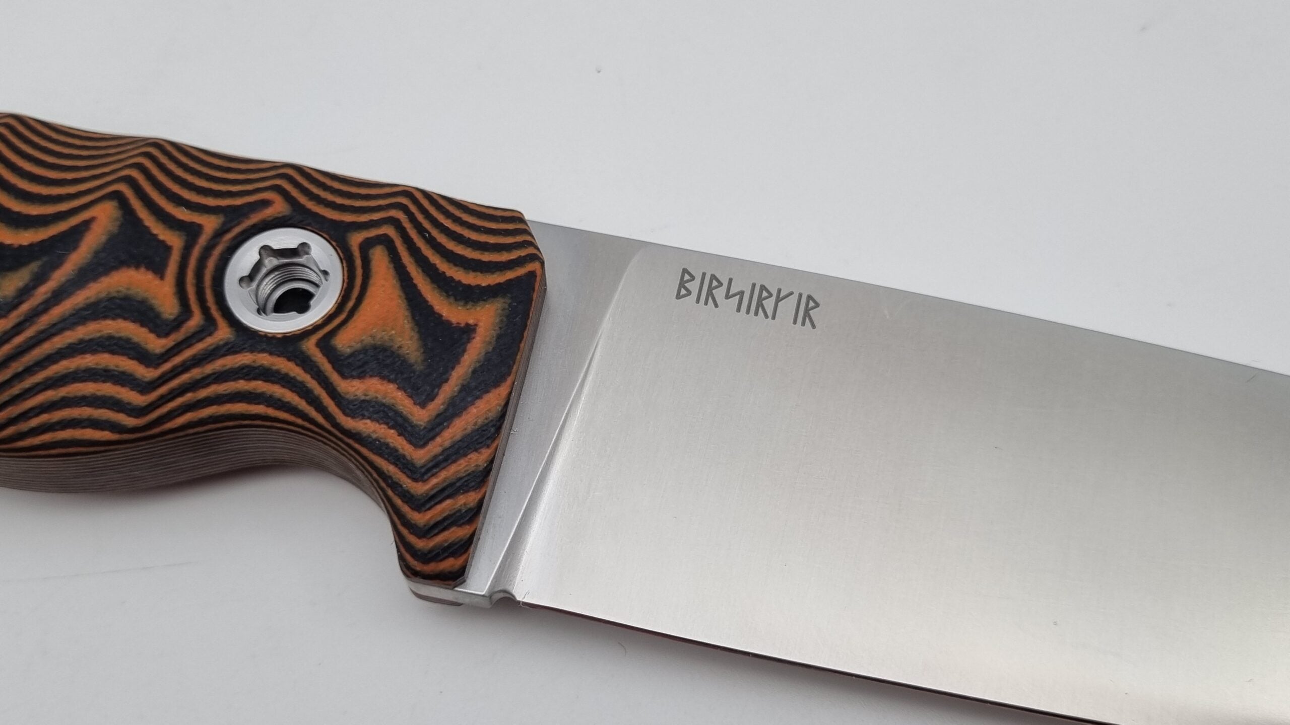 Berserker JARS Jagd Outdoor Messer Orange/Black G10 Kydex