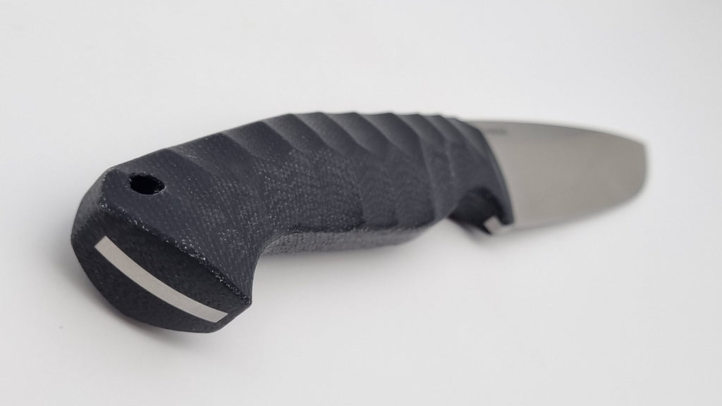 Leopard JARS Jagd Outdoor Messer Black Micarta Kydex
