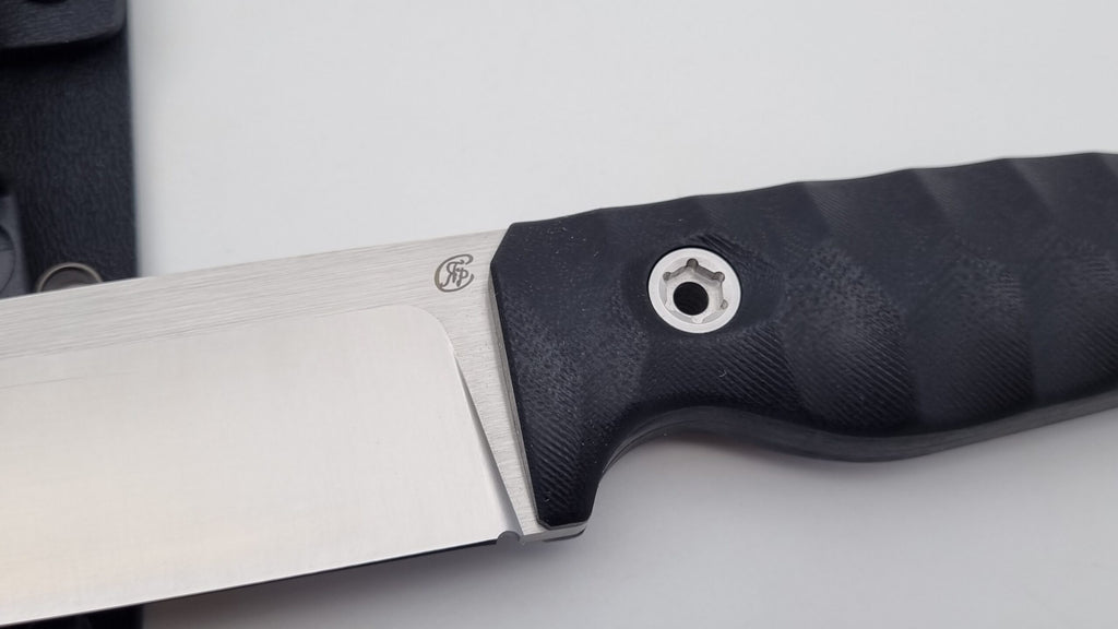 Leopard JARS Jagd Outdoor Messer Black G10 Kydex