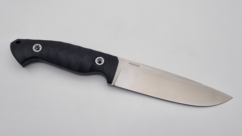 Leopard JARS Jagd Outdoor Messer Black G10 Kydex