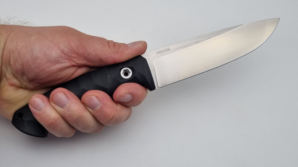 Leopard JARS Jagd Outdoor Messer Black G10 Kydex