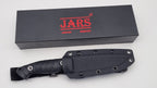 Leopard JARS Jagd Outdoor Messer Black G10 Kydex