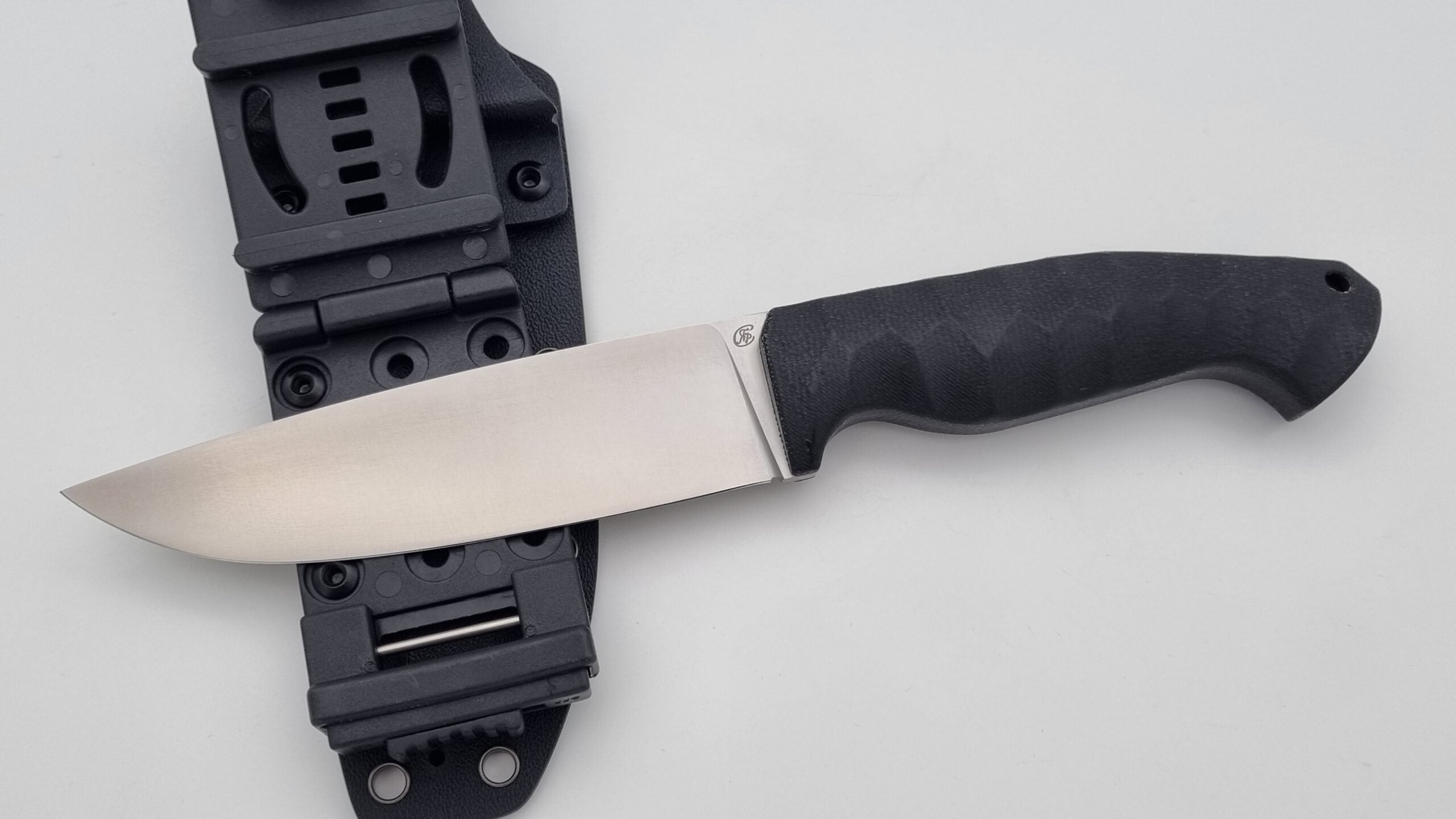 Berserker JARS Jagd Outdoor Messer Black Micarta Kydex