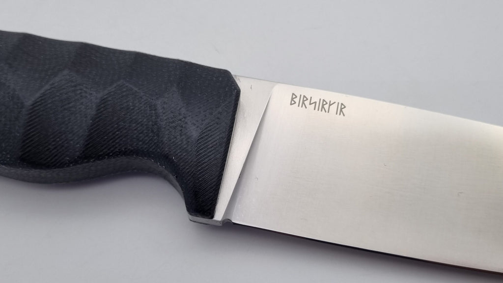 Berserker JARS Jagd Outdoor Messer Black Micarta Kydex