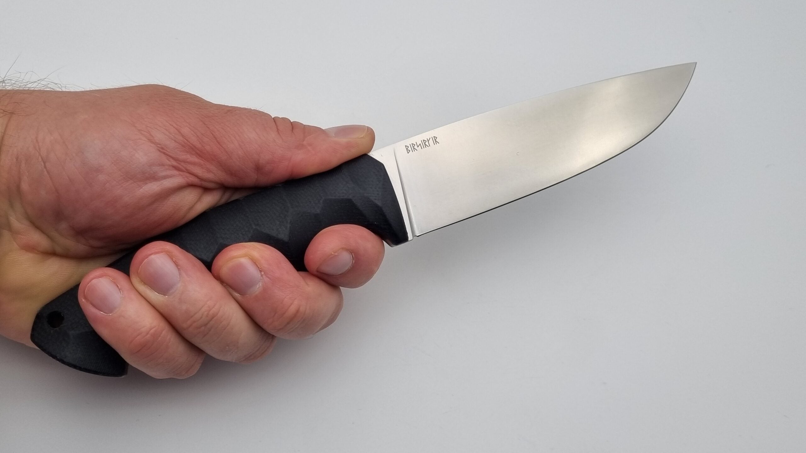 Berserker JARS Jagd Outdoor Messer Black Micarta Kydex