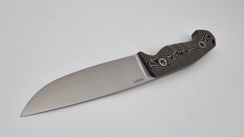 Berserker JARS Jagd Outdoor Messer Beige G10 Leder