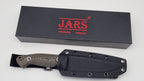 Berserker JARS Jagd Outdoor Messer Beige G10 Kydex