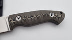 Norka JARS Jagd Outdoor Messer Beige G10 Leder