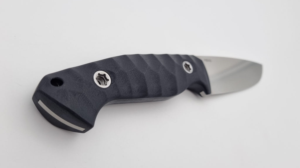 Norka JARS Jagd Outdoor Messer Black G10 Leder