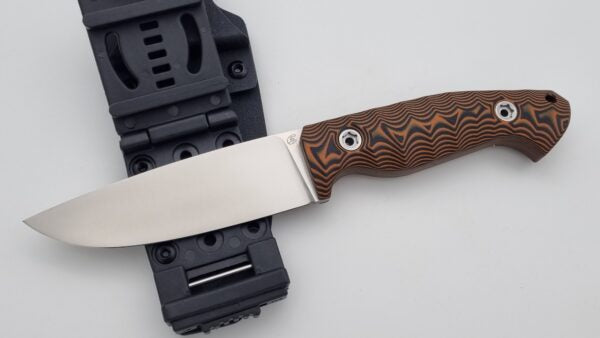 Norka JARS Jagd Outdoor Messer Orange/Black G10 Kydex