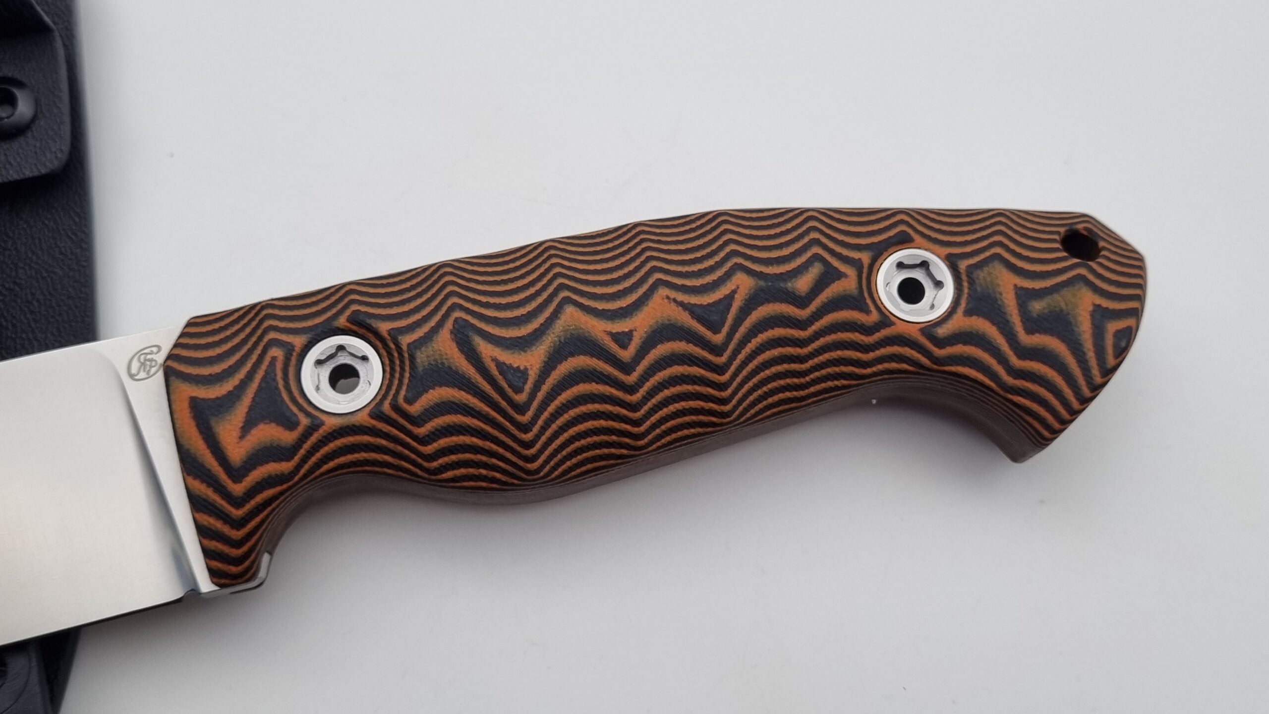 Norka JARS Jagd Outdoor Messer Orange/Black G10 Kydex