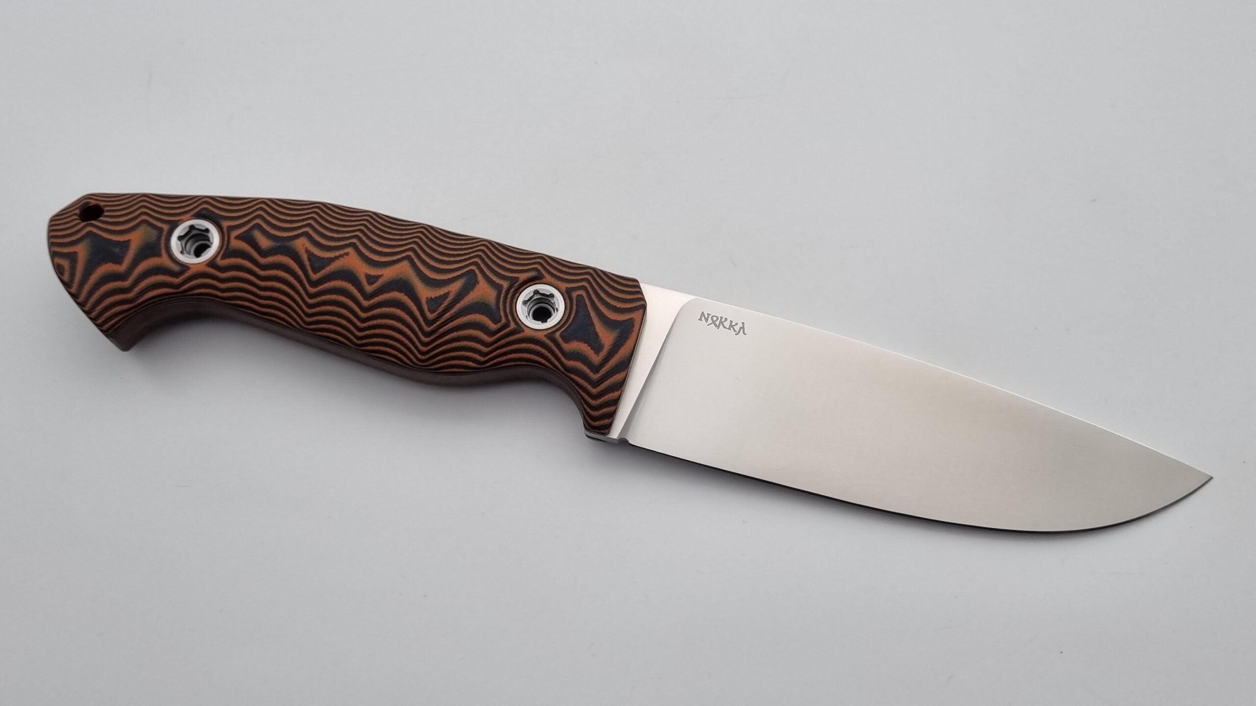 Norka JARS Jagd Outdoor Messer Orange/Black G10 Kydex