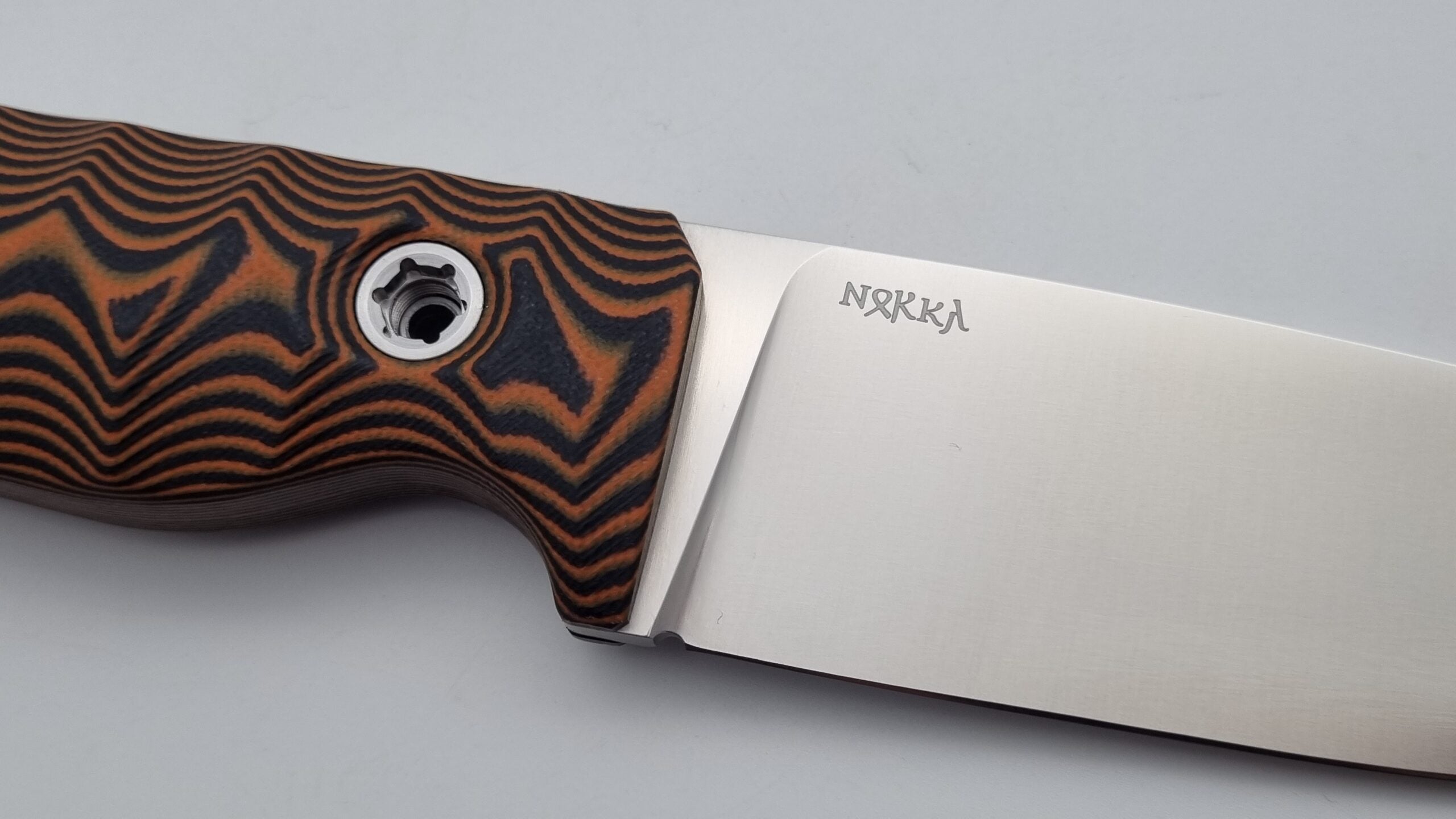 Norka JARS Jagd Outdoor Messer Orange/Black G10 Kydex