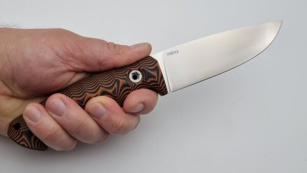 Norka JARS Jagd Outdoor Messer Orange/Black G10 Kydex