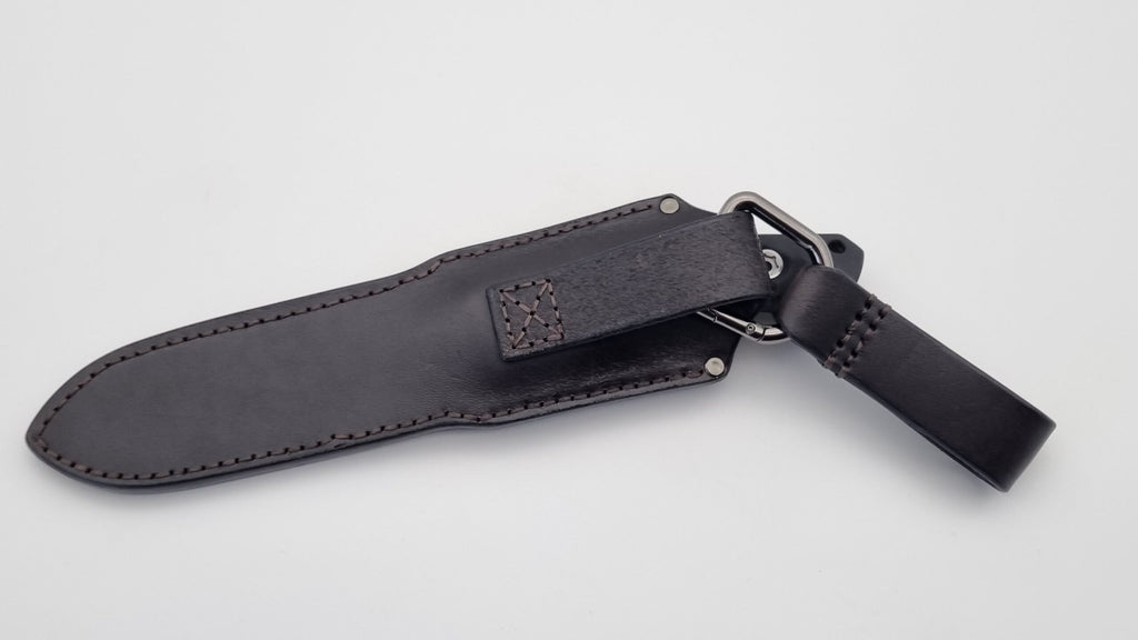 Norka JARS Jagd Outdoor Messer Black G10 Leder