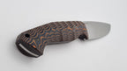 Norka JARS Jagd Outdoor Messer Orange/Black Micarta Kydex